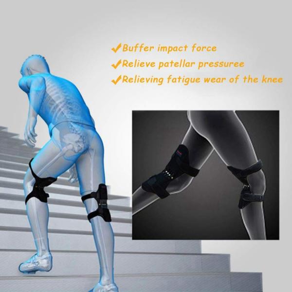 Спортивные наколенники для альпинизма Patella Knee Booster Joint Support OEM
