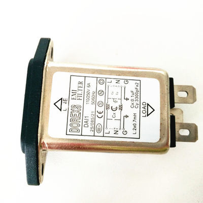 DBA4 Round Single Phase Universal Series Power Filter for Conducted Radiation Testing