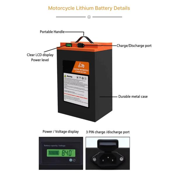 48v 200ah Lithium Ion Electric Motorcycle Battery For Scooter Moped