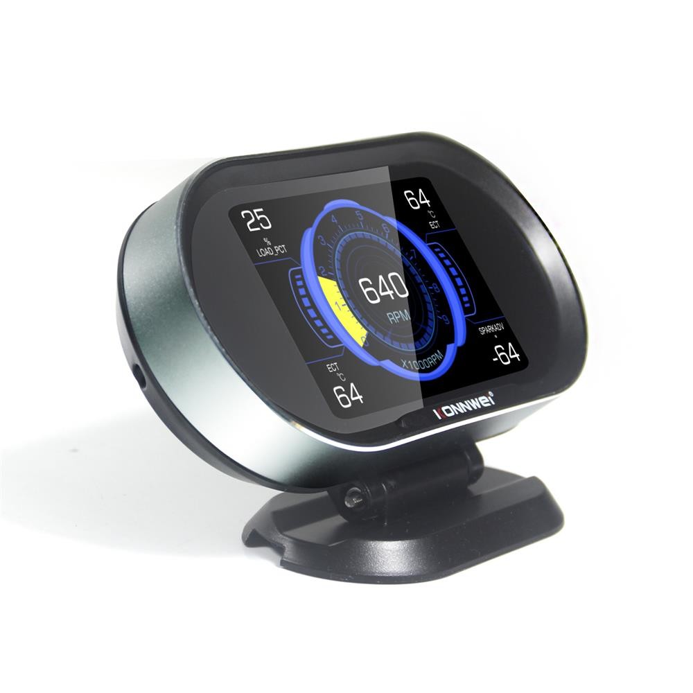Дисплей датчика OBD спидометра FCC 12V 0.77W HUD CE