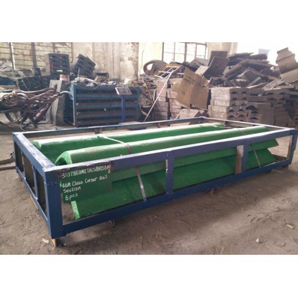 Cr-Mo Alloy Steel 46M Class Corner Rail Section Grinding Mill Hardness HB217-241