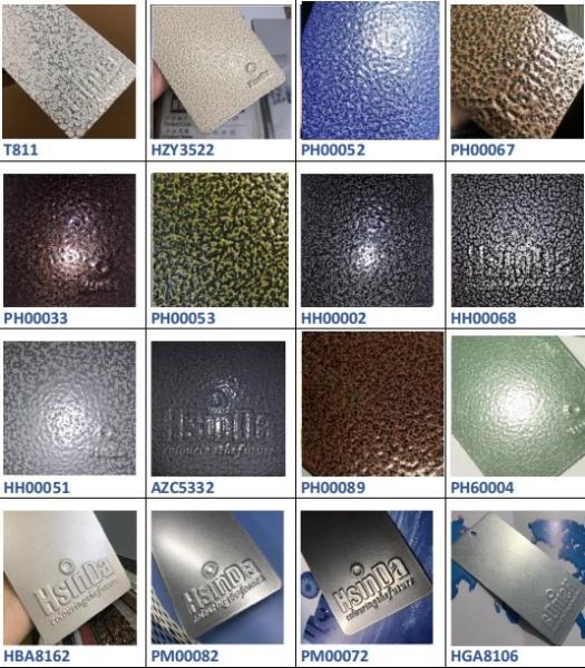 Indoor Outdoor Epoxy Polyester Powder Coating 180-200 Degree Curing