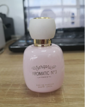 Круглые милые флаконы духов дизайна 30ml 50ml роскошные с атомизатором