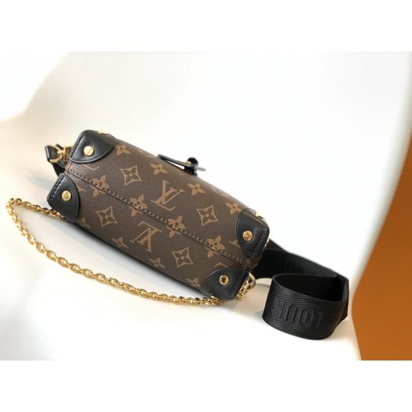 Таможня Louis Vuitton клеймила сумки маленькой чернотой Брауна вензеля Malle Souple Empreinte