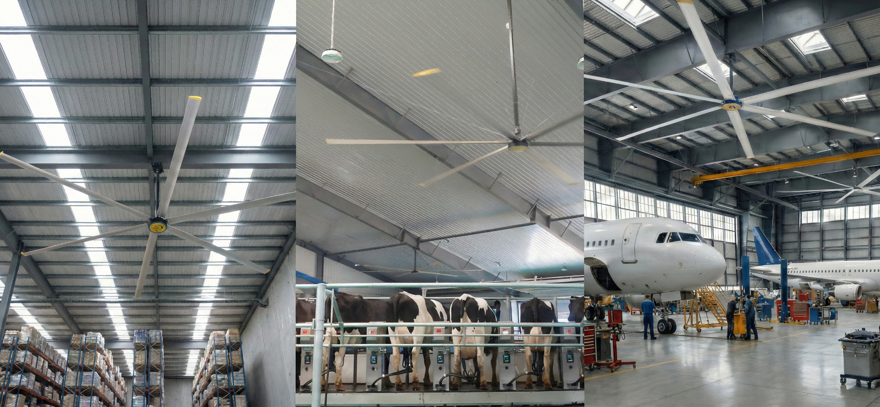 Terrui 24FT HVLS Industrial Ceiling Fan with BLDC Motor  Energy-Efficient Cooling for Large Spaces