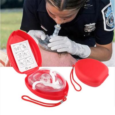 Emergência da máscara do Cpr da válvula da maneira da substituição uma do bolso com caso duro