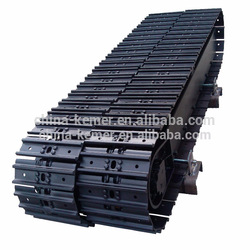 2 Ton Loading Capacity Hydraulic Transmission Crawler Steel Undercarriage for Kemer