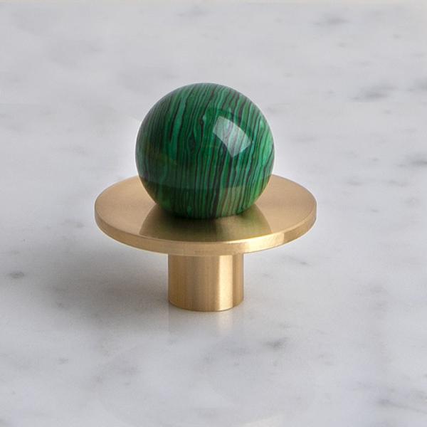 Brass Cabinet Handle Pulls Knobs Gold Round solid brass door knobs