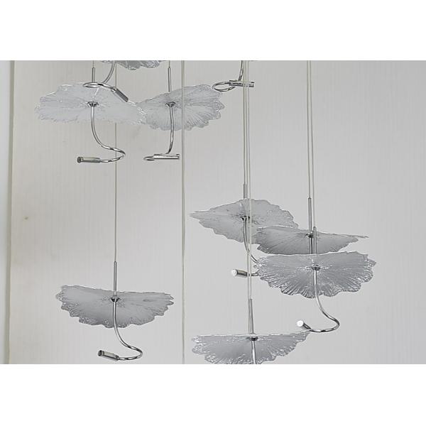 Zhongshan Supplier Big Gold and Silver Interior Living Room Decorative Lighting Chandelier