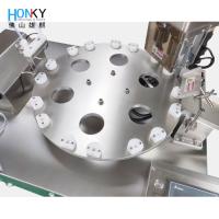 Relleno de escritorio del tarro del GMP y máquina que capsula para los reactivo biológicos