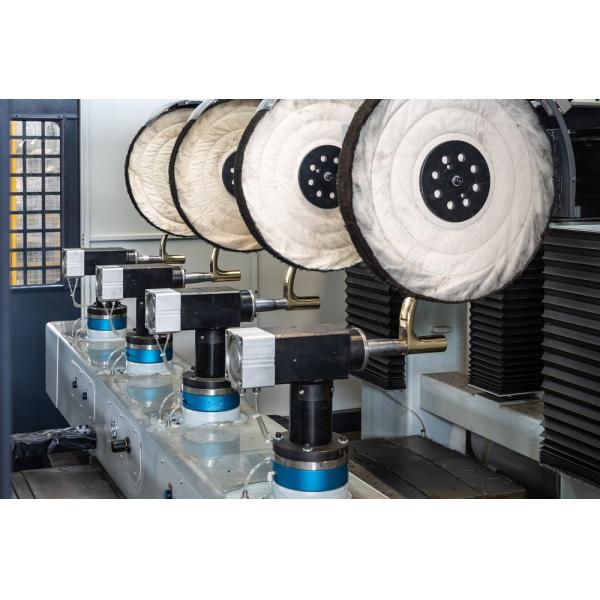 Rotary Automatic Brass Tube CNC Industrial Buffing Machine No Need Dusting