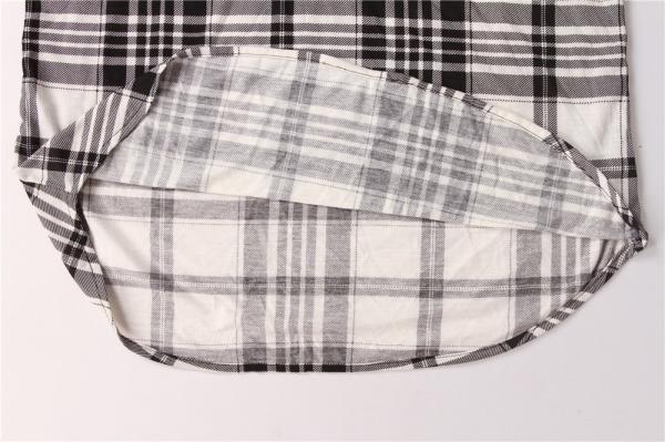 Ladies plaid shirt, Women's shirt, Fashion Style, Soft Touch fabric