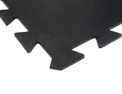 Grid Gym Mat Interlocking Design Anti Fatigue Anti slip Resilient Gym Flooring