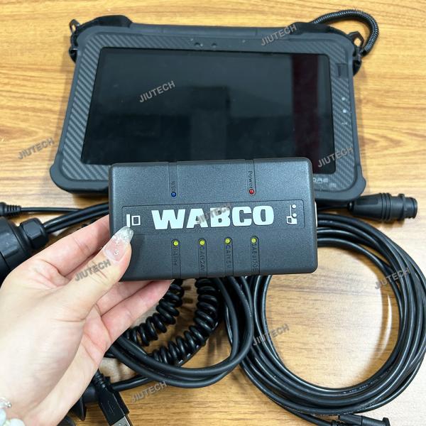 最新のWABCO診断キット (WDI) WABCO トラック用トレーラーとトラック用診断インターフェース+Xploreタブレット