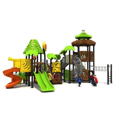 Patim personalizado exterior do divertimento da corrediça 19027 do campo de jogos das crianças anti de borracha