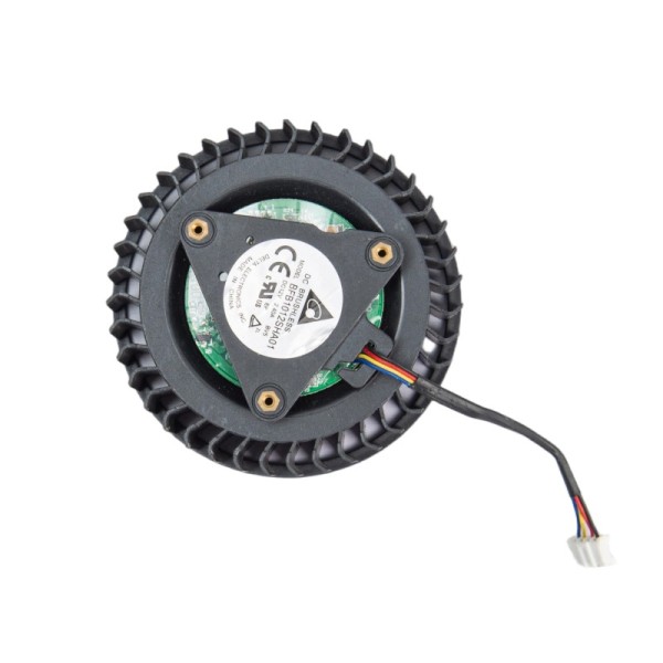 75mm GPU Blower Fan Replacement, 4-Pin PWM Radial Cooling Fan for NVIDIA RTX Turbo Edition Graphics Card