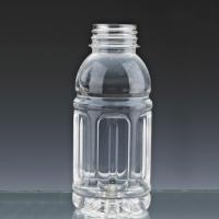 ISO14001 la ronda 12oz ACARICIA el jugo plástico del cuello de la botella caliente 38m m del terraplén
