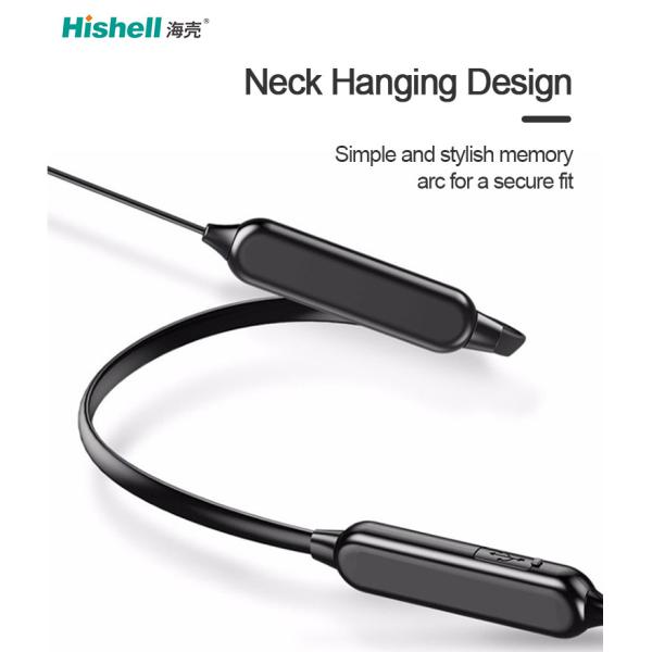 Материал силикона HiFi Multicolor наушников Bluetooth Neckband жидкостный