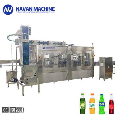 Auto PET Bottled Soda Sparkling Carbonated Drink 12000-13000BPH Filling Machine