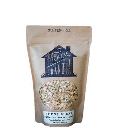 Resealable Stand Up Plastic laminated kraft food paper bag with zipper for cookies/coffee/chocolate/tea/chips