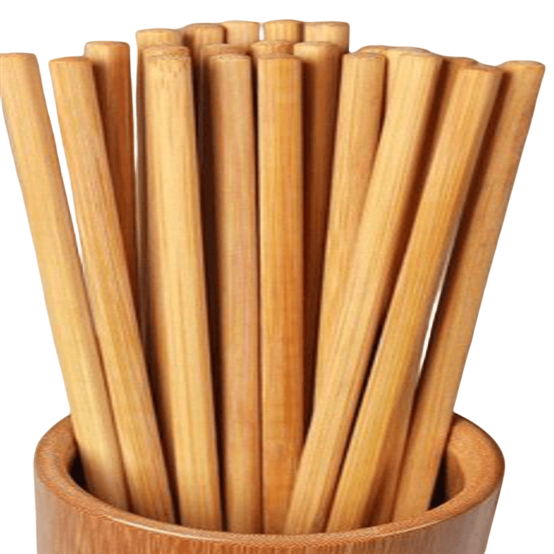 Baguettes jetables en bambou carbonisé pour sushis, style moderne, pour repas à la maison/restaurant/hôtel