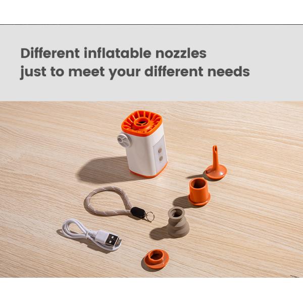 5V 2A Power Input YANTU AM25 12V High Pressure Rechargeable Mini Air Tire Inflator