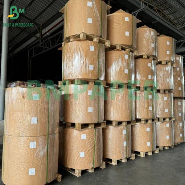 Caja de pastel de papel de espalda de color marrón con recubrimiento de un lado de 270 gm 350 gm de grado alimenticio