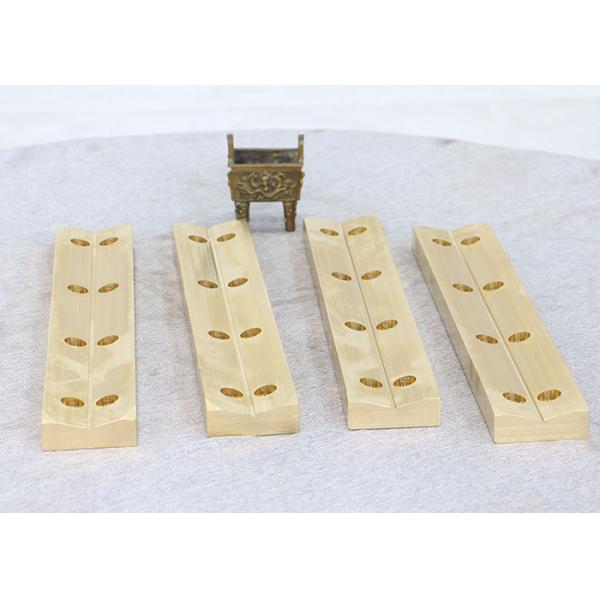 C93200 Lead Tin Bronze Cone Crusher Components L 580mm* W 350mm * H 32mm Wear Plates