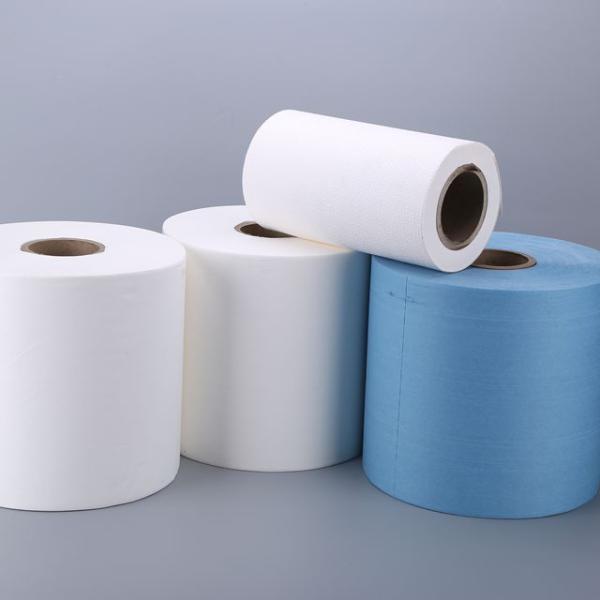 Крен бумаги чистки Эко дружелюбный голубой, промышленное бумажное полотенце см Ролльс 25 кс 37