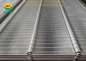 Mesh Security Fence soldado galvanizado, 358 anti escalada Mesh Panels