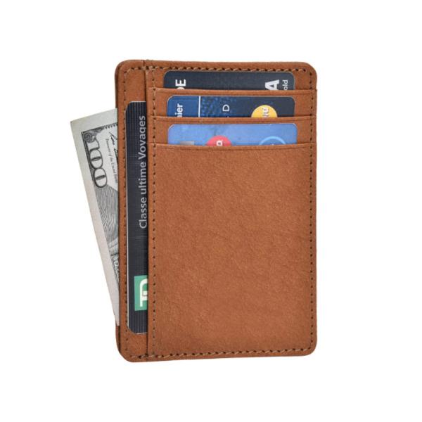 50 Grams Genuine Leather Card Holder Rewell Form Factor Lightweight Stylish Organizer Ideal for Corporate Professionals