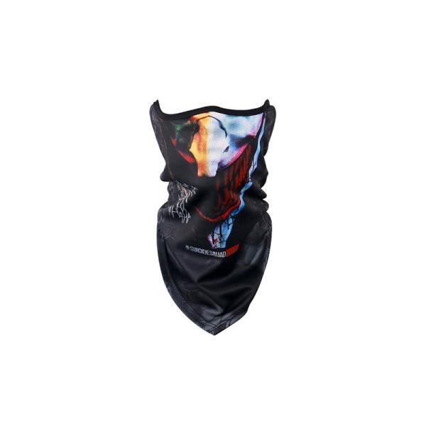 Sweat-proof Breathable Comfortable Pattern Outdoor Riding Bicycle Mouth Shield Motorcycle Face Mouth Shield Neck Head Scarf