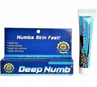 Глубокий анестетический крем для татуировки 10 г гель для татуировки