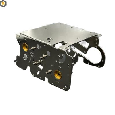 Custom Plastic Laser Cutting Parts Stamping Sheet Metal Fabrication in Machine Part