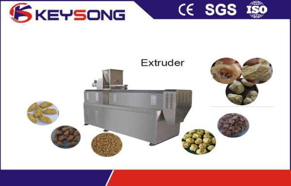 Puffed Snacks Food Extruder Machine Auto - Temperature Controlling System High Output