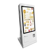 Terminal interactif de position de kiosque de service de restaurant de paiement de kiosque de commande d'individu interactif
