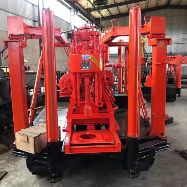 буровая установка скважины Crawler 200m портативная установленная для водяной скважины