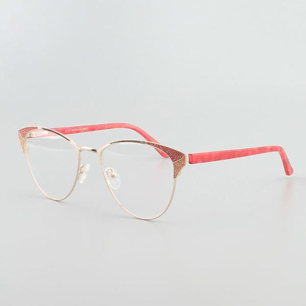Fashion 53- 19 - 140 Anti Blue Light Metal Optical Frames