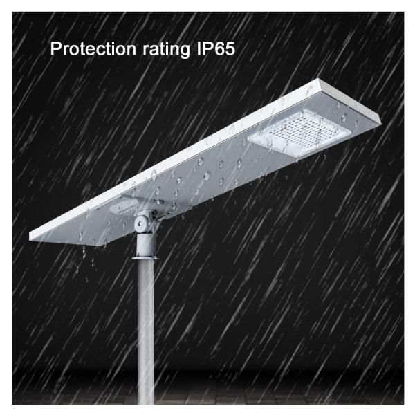 Kcd Solar Street Light 40w 60w 80w Aluminum Lithium Battery With Solar Charge Controller