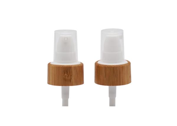 Fechamento de bambu bomba do tratamento de 24/410 plásticos para o empacotamento cosmético