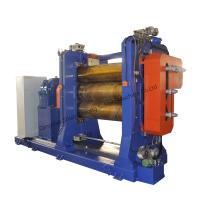 Calendrier de rouleau en caoutchouc de silicone de XY-2I 320 deux/machine en caoutchouc de calendrier