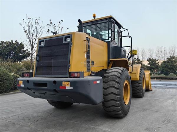 ZL50GN 5.5 Ton Wheel Loader com 3m3 Rock Bucket & Shangchai Motor
