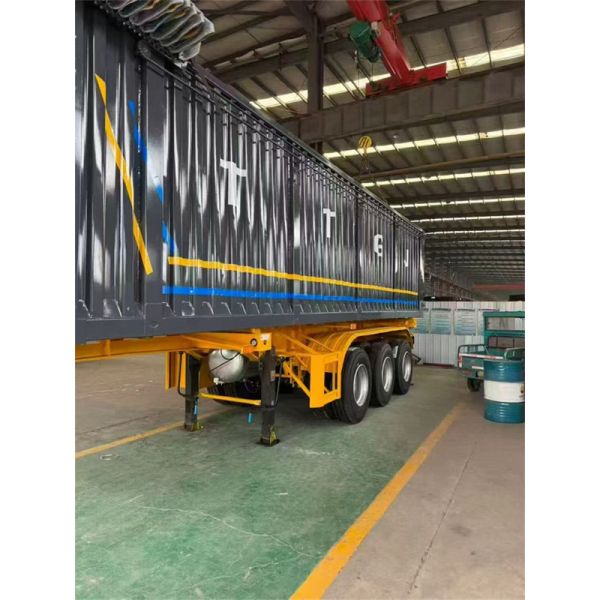 30-100 Tons Rear Tipper Semi Trailer Heavy Duty Dump Semi Trailer