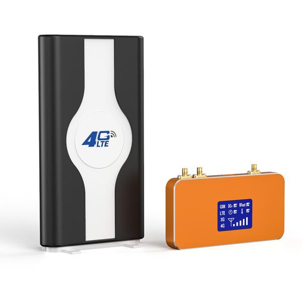 Antenna LTE 3G 4G de alto ganho 44dBi com 2* conector masculino CRC9/2* TS9 e cabo de 2 metros