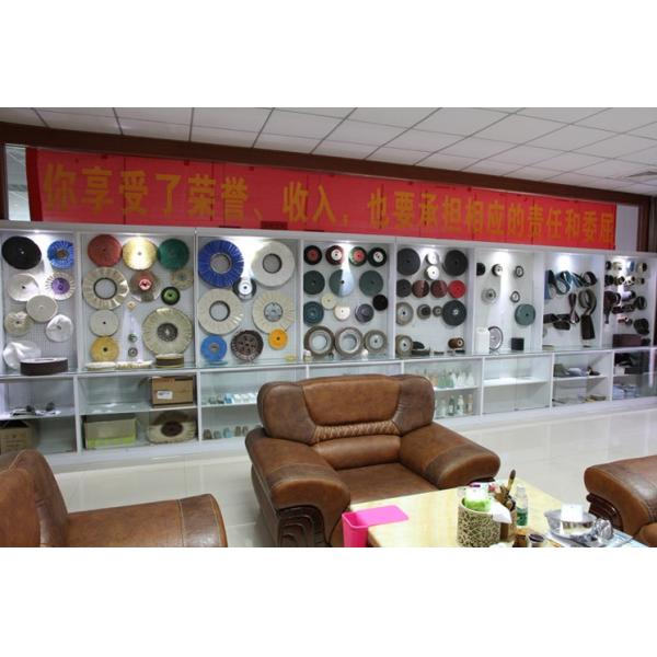 4KW Metal Polishing Equipment , Metal Buffing Machine For Flat Bar