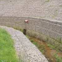 Coffre-fort en pierre recouvert en PVC réservoir de protection contre la corrosion