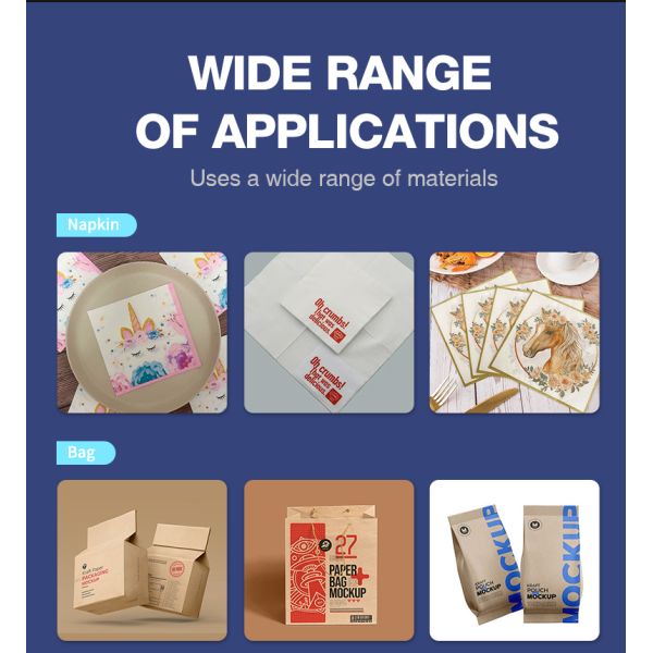 High Efficiency Mini Digital Inkjet Label Printer with Automatic Feeder for Paper Cups & Cartons CMYK Color