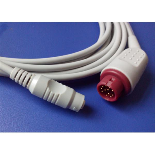 Comprimento invasor compatível do conector de Pin 2.7m do cabo 12 da pressão sanguínea de Mindray