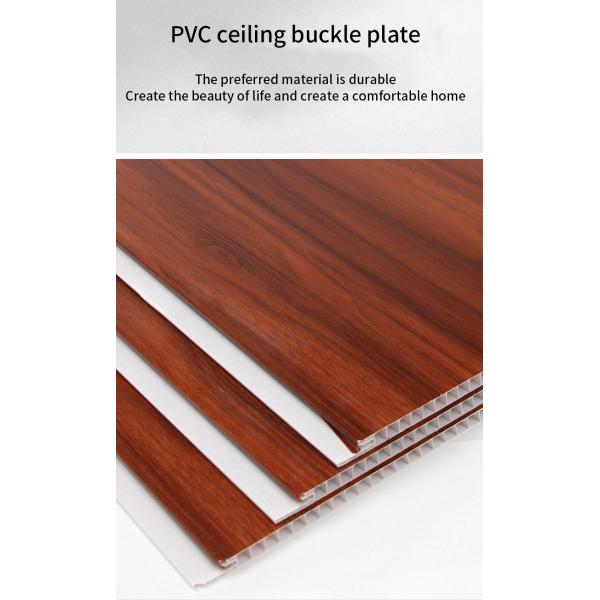 PVC 30cm Wide Suspended Ceiling Long Plastic Buckle Plate