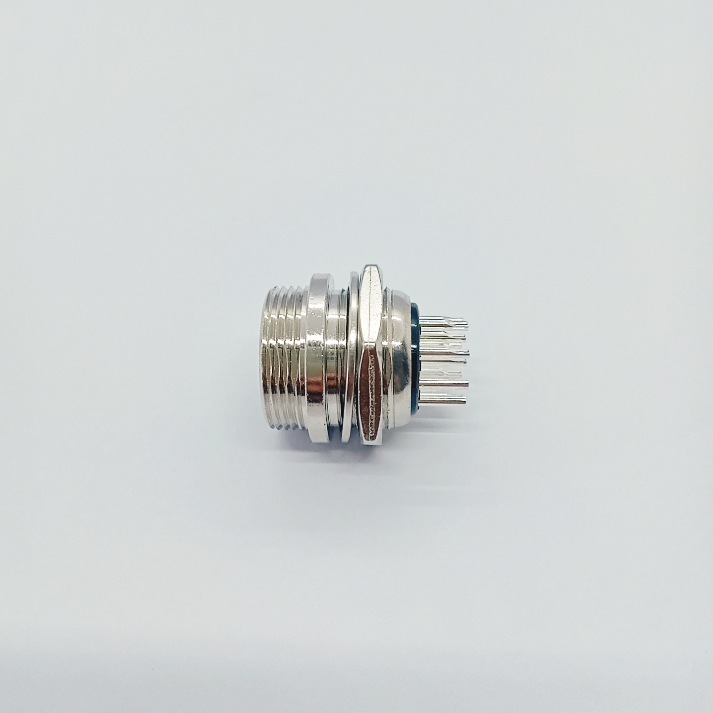 GX20 Series Circular Connector 12 Pin Male Plug PCB Connector GX20-12P Zinc Alloy Shell Connector